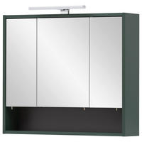 Spiegelschrank Kent waldgrün B/H/T: ca. 70x64,2x16 cm Kent - waldgrün (70,00/64,20/16,00cm) - Möbelpartner