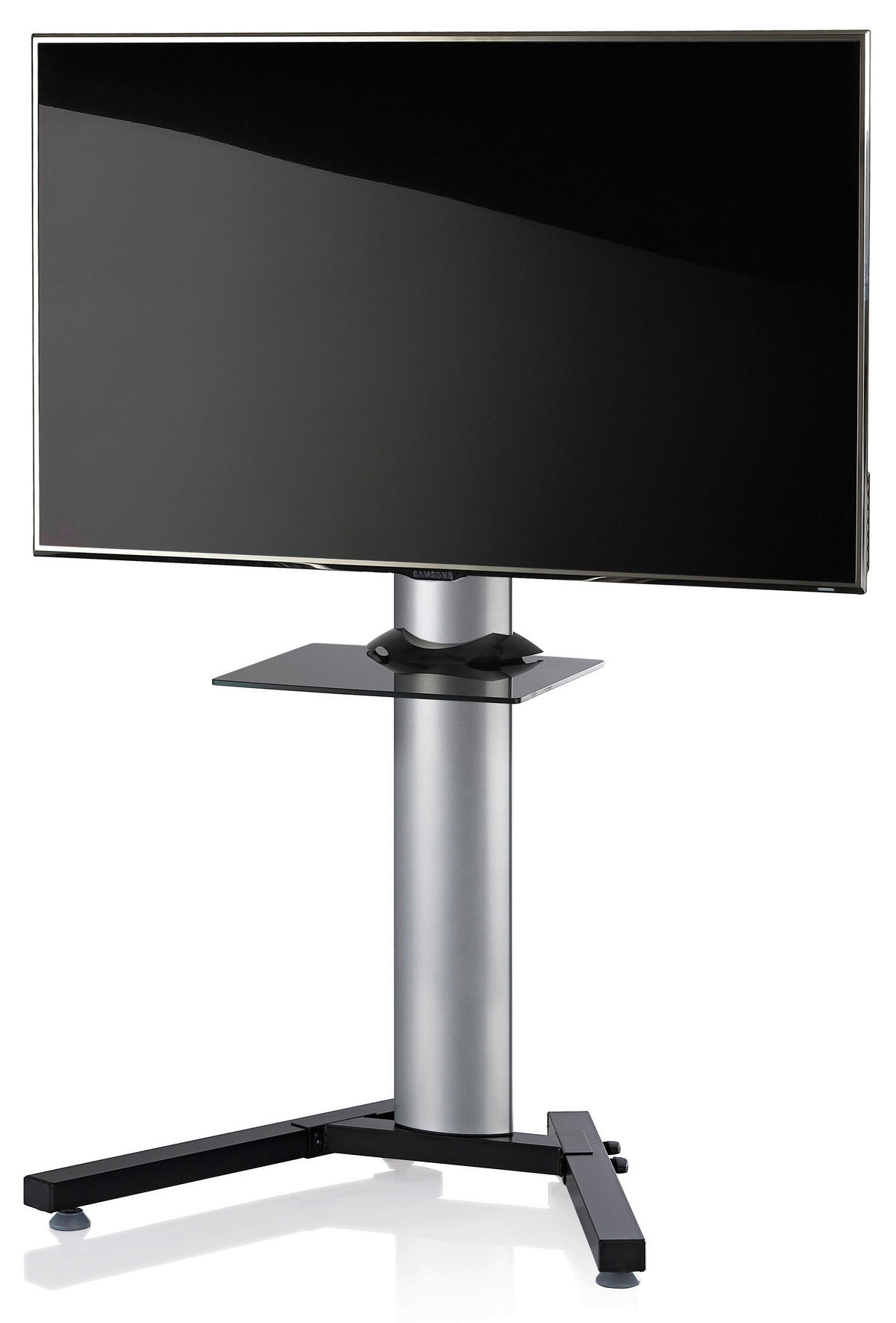 VCM TV-Standfuß schwarz TV-Standfuß_Stadino-Mini+Boden VCM - schwarz (90,00/125,00/72,00cm) - VCM
