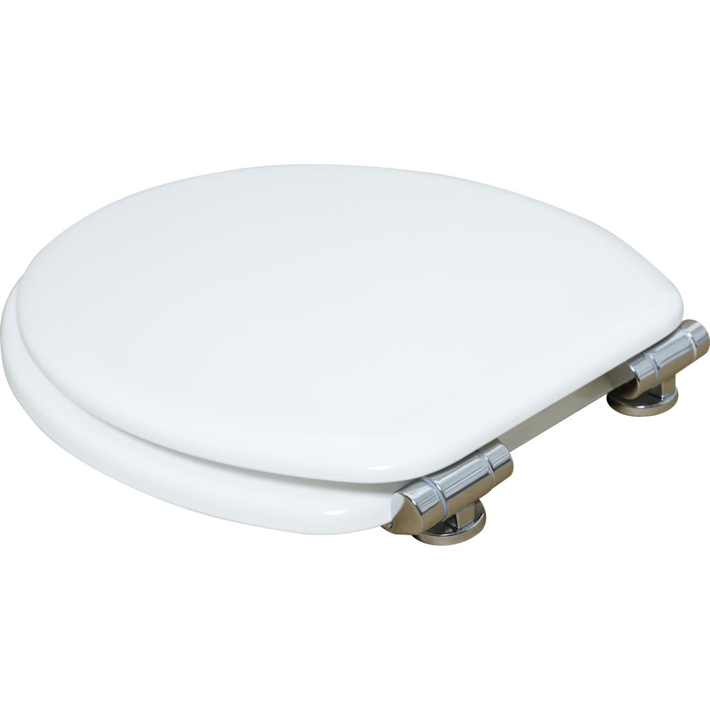 Thumbnail - WC-Sitz weiß Holzwerkstoff