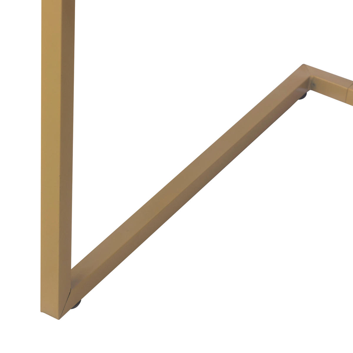 Schreibtisch Poco Line weiß gold Optik B/H/T: ca. 112x76x52 cm Poco Line - gold/weiß (112,00/76,00/52,00cm)