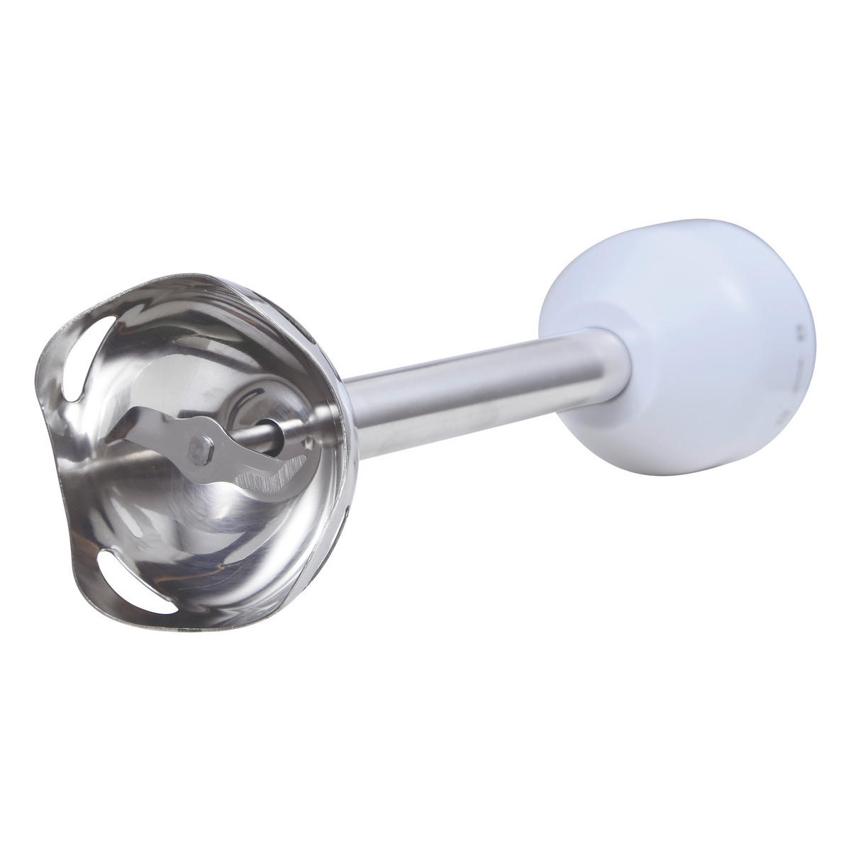 BERGNER Stabmixer weiß Edelstahl B/H/L: ca. 14x24,5x24 cm NATURALLY - weiß (24,00/14,00/24,50cm) - BERGNER