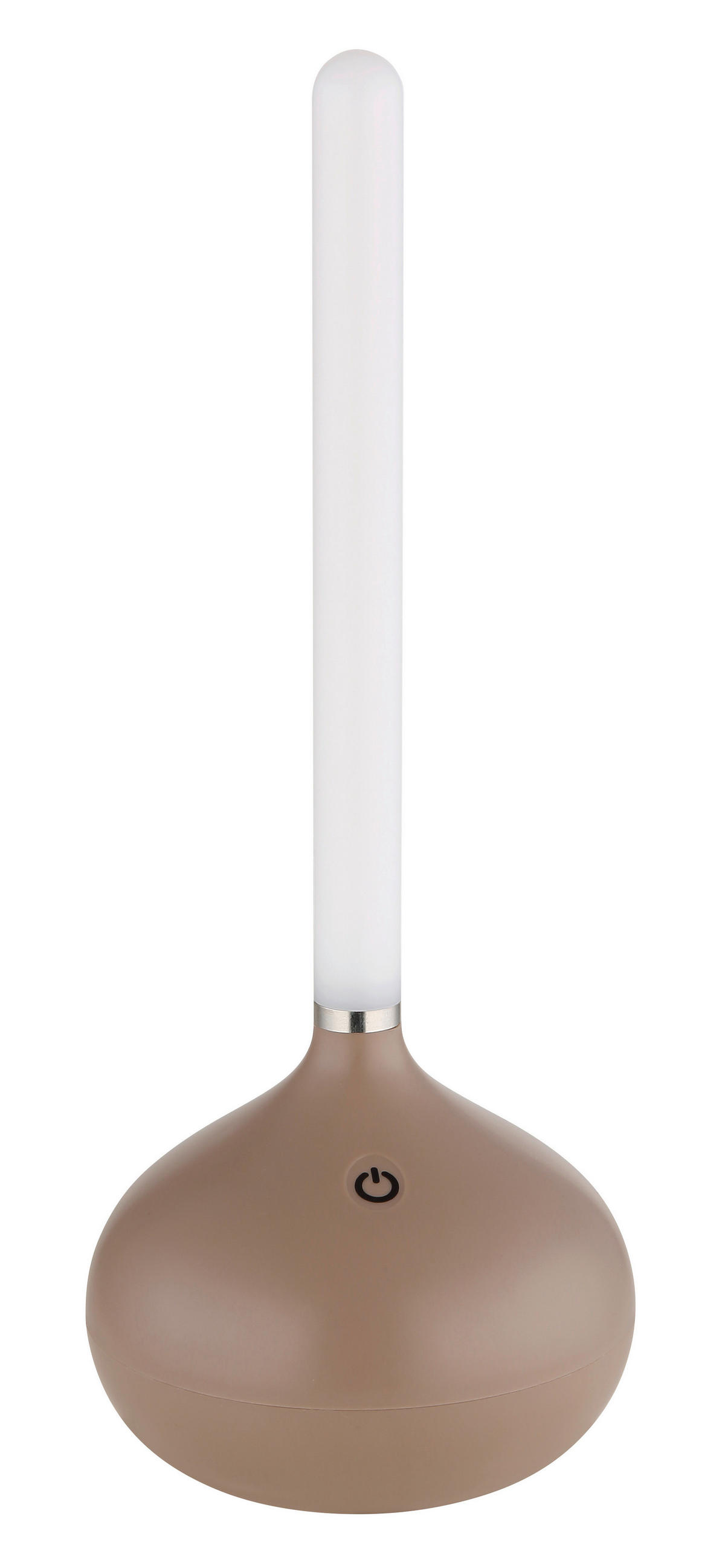 GLOBO LED-Tischleuchte TURNER 28067CH Opal champagner Kunststoff H/D: ca. 24,3x9,6 cm 1 Brennstellen TURNER - champagner/Opal (9,60/24,30cm) - GLOBO