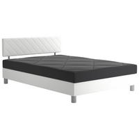 Polsterbett grau Monza_Polsterbett - grau (142,00/92,00/205,00cm)