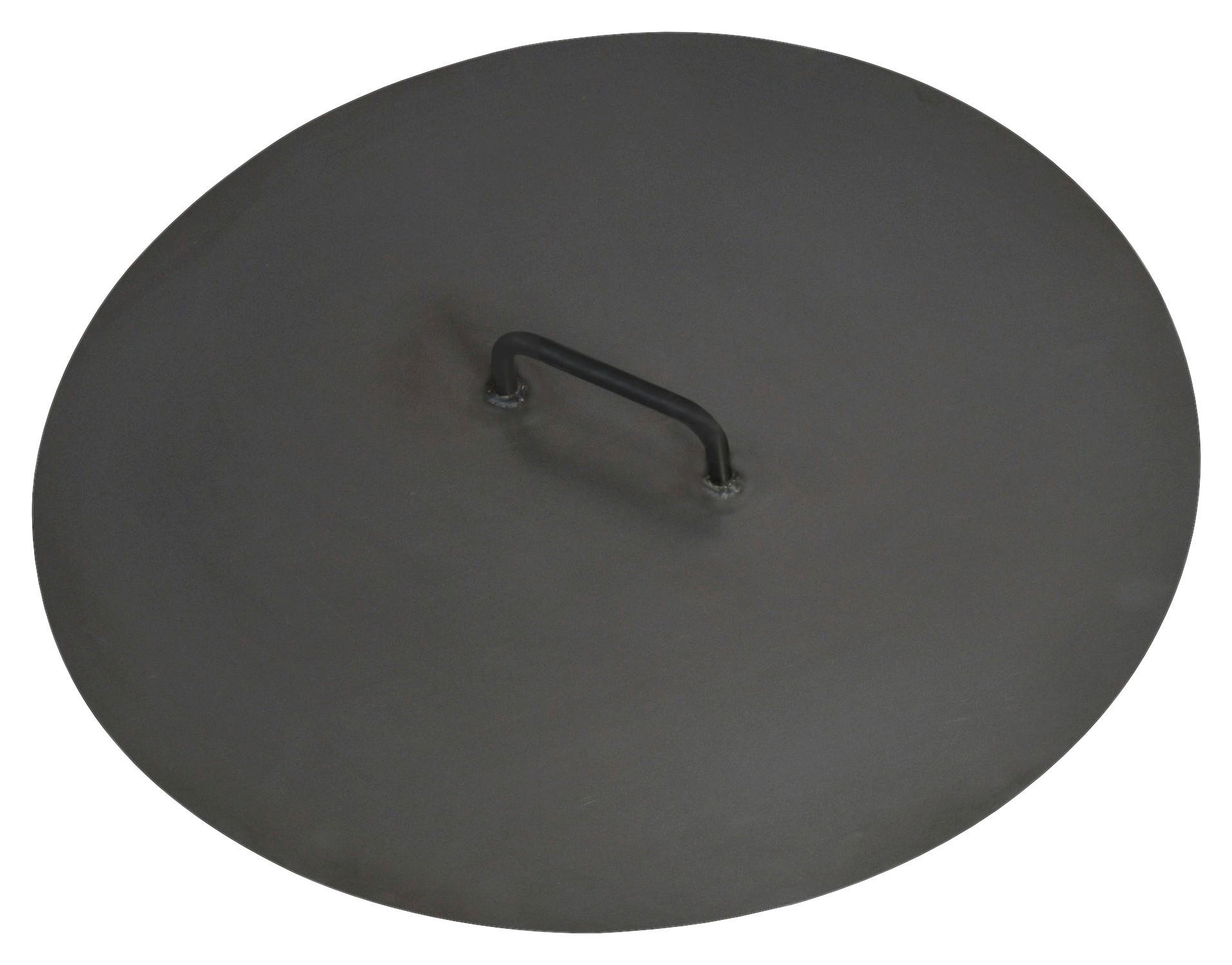 CookKing Deckel für Feuerschale 60 schwarz Stahl B/T: ca. 60,5x60,5 cm 60 - schwarz (60,50/60,50cm) - CookKing