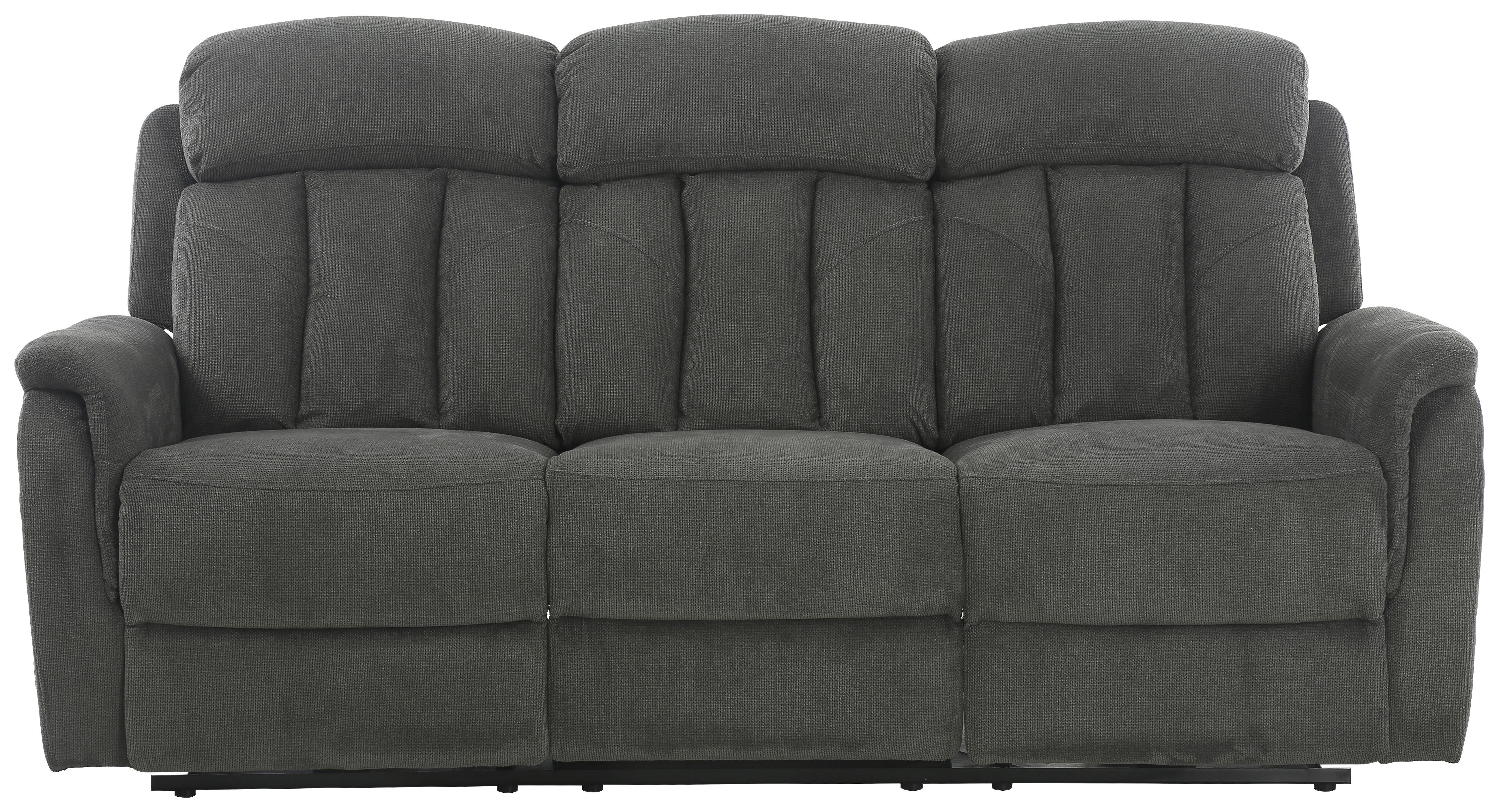 Sofa FM-3216-3P braun Microfaser B/H/T: ca. 200x100x95 cm FM-3216-3P - braun (200,00/100,00/95,00cm)