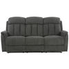Sofa FM-3216-3P braun Microfaser B/H/T: ca. 200x100x95 cm FM-3216-3P - braun (200,00/100,00/95,00cm)