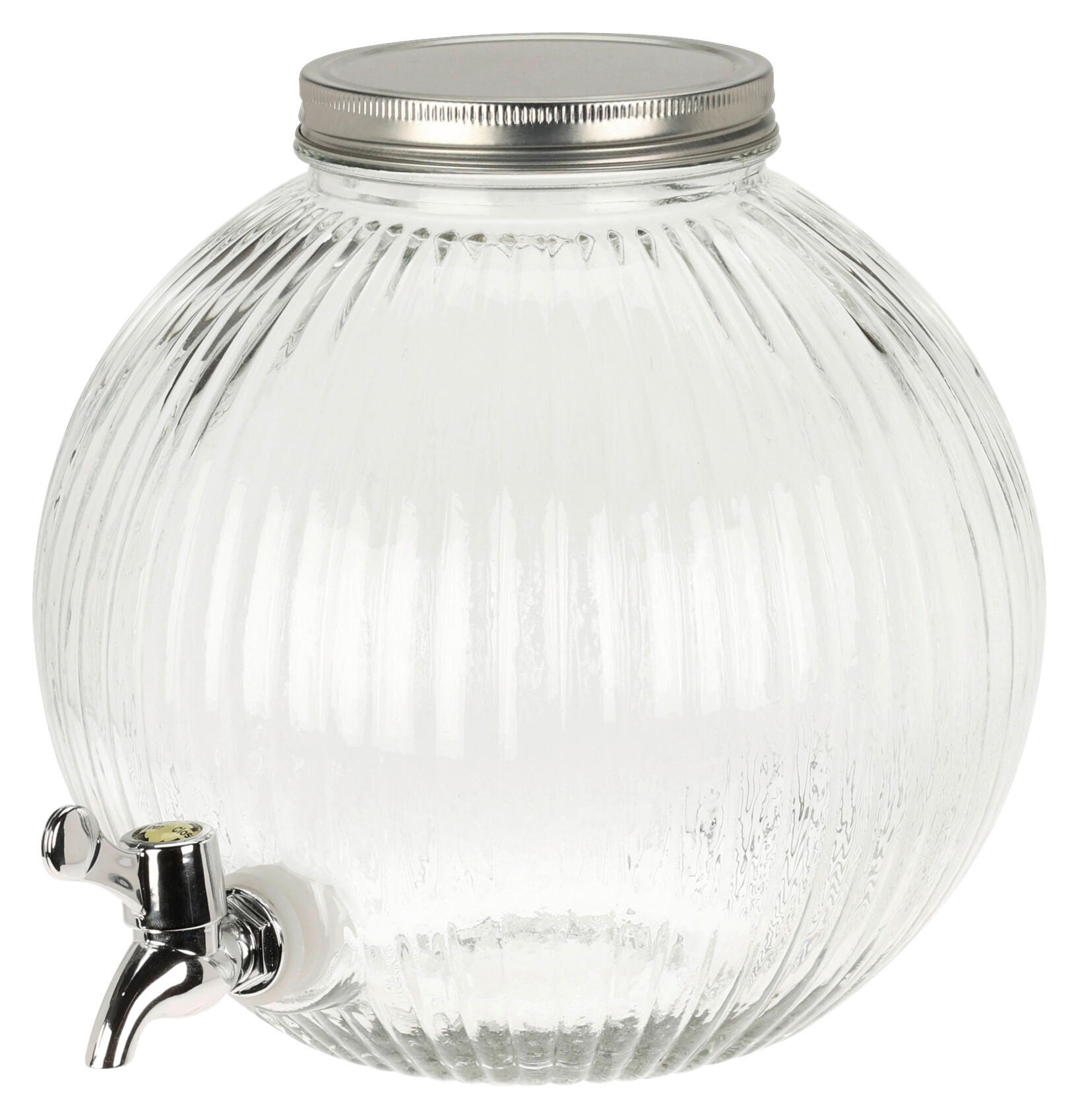 Getränkespender transparent Glas Getränkespender 5,5l - transparent