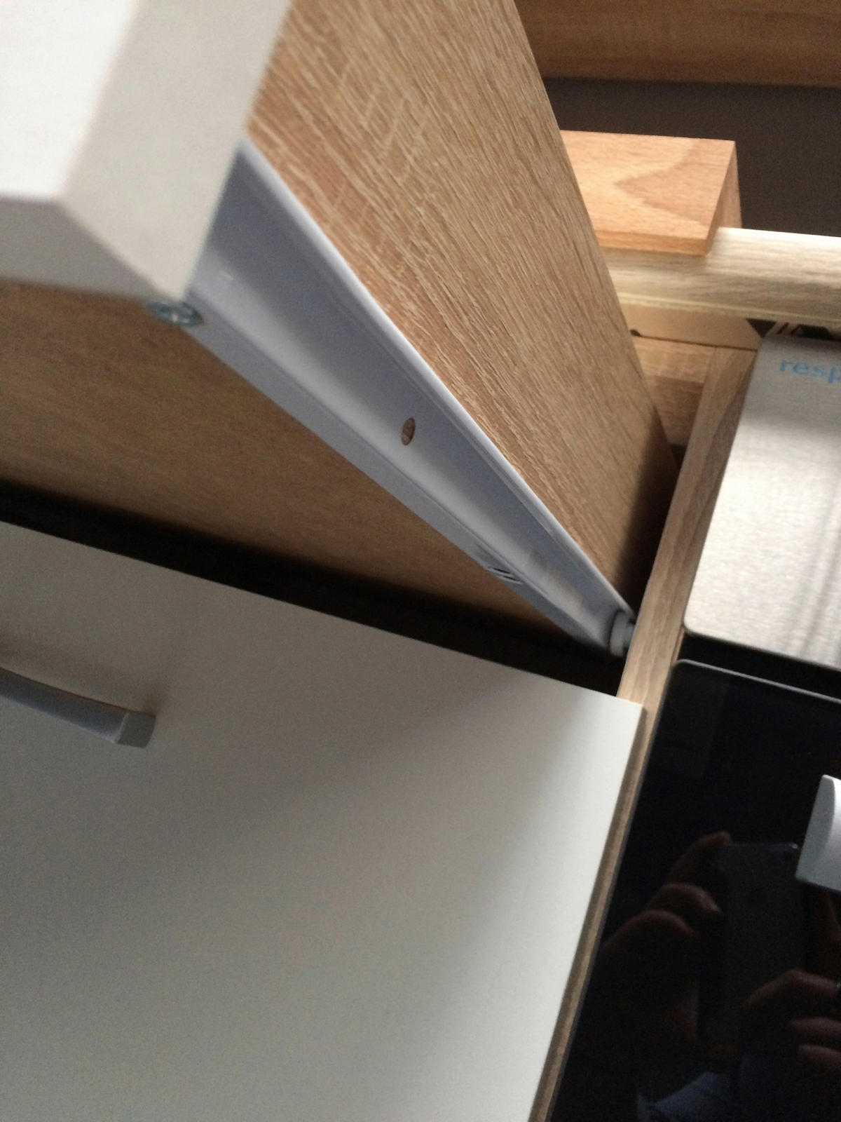 Respekta Küchenblock Economy weiß matt B/H/T: ca. 270x200x60 cm Economy - Eiche/weiß (270,00/200,00/60,00cm) - Respekta