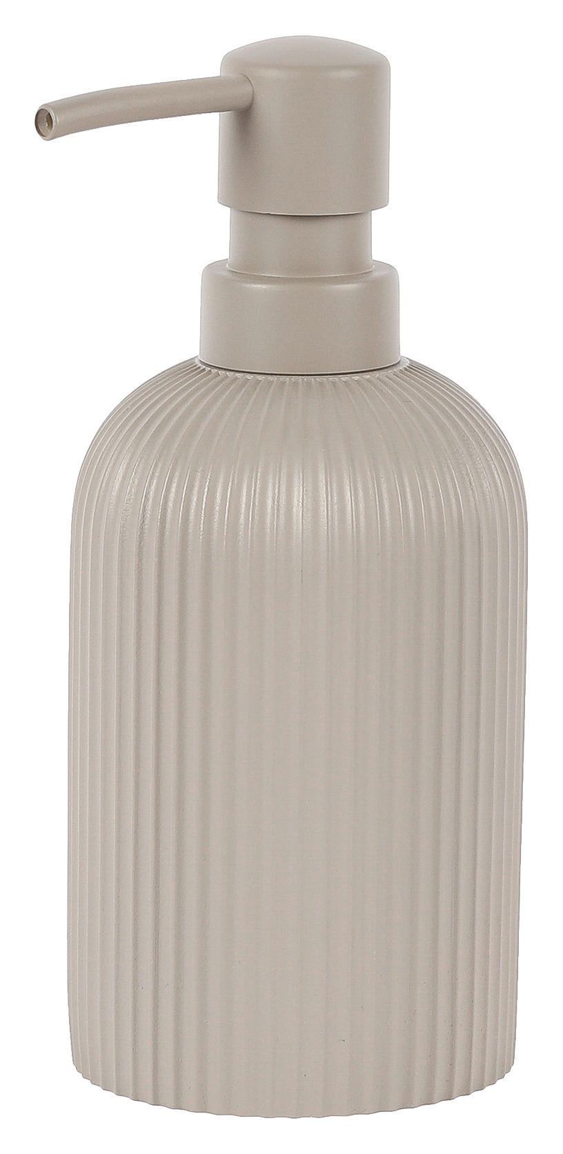Seifenspender sand Polyresin B/H: ca. 7,7x17,6 cm Seifenspender_Samos sand - sand (7,70/17,60cm)