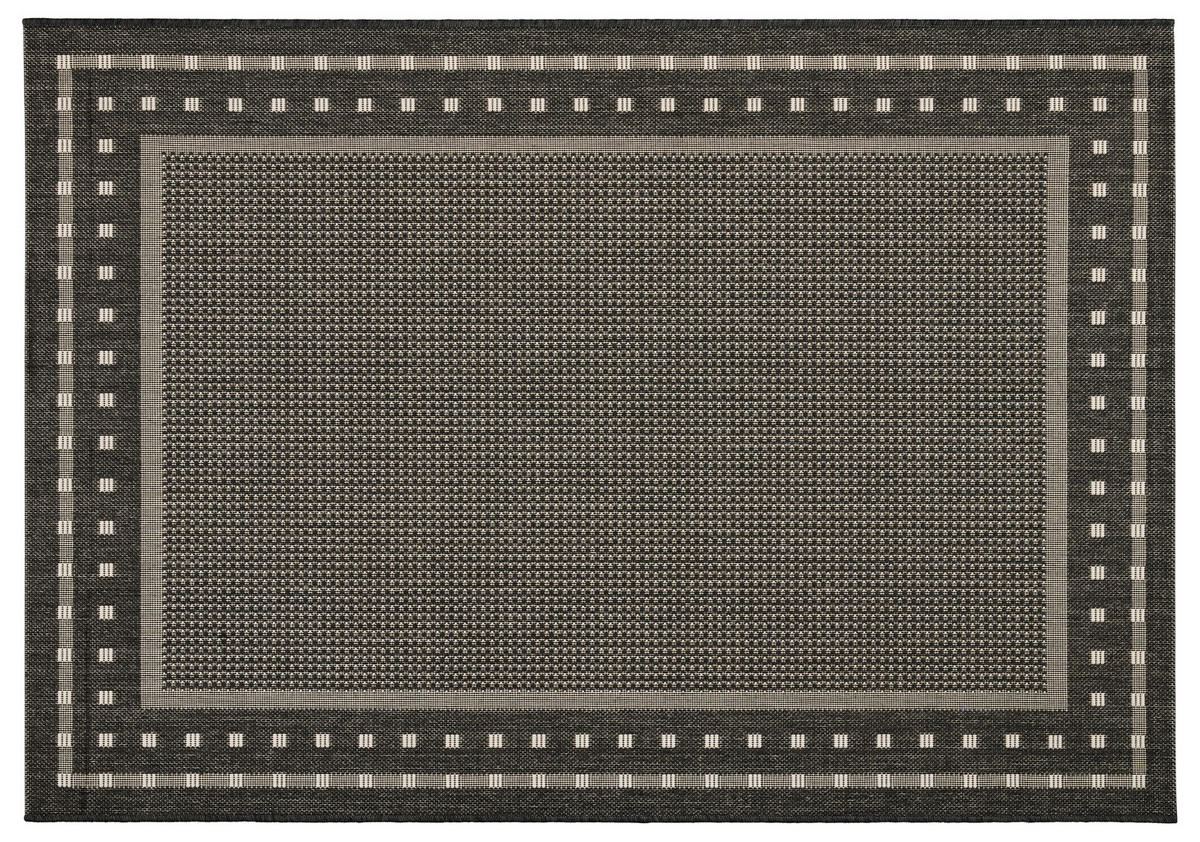 Webteppich Ambiente schwarz B/L: ca. 80x150 cm Ambiente - schwarz (80,00/150,00cm)