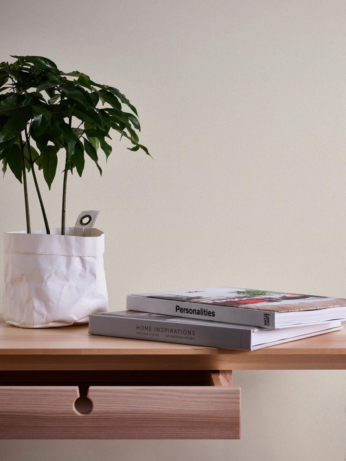 Livingwalls Vliestapete Best of Vlies Uni creme B/L: ca. 53x1005 cm Best of Vlies - creme (53,00/1005,00cm) - Livingwalls
