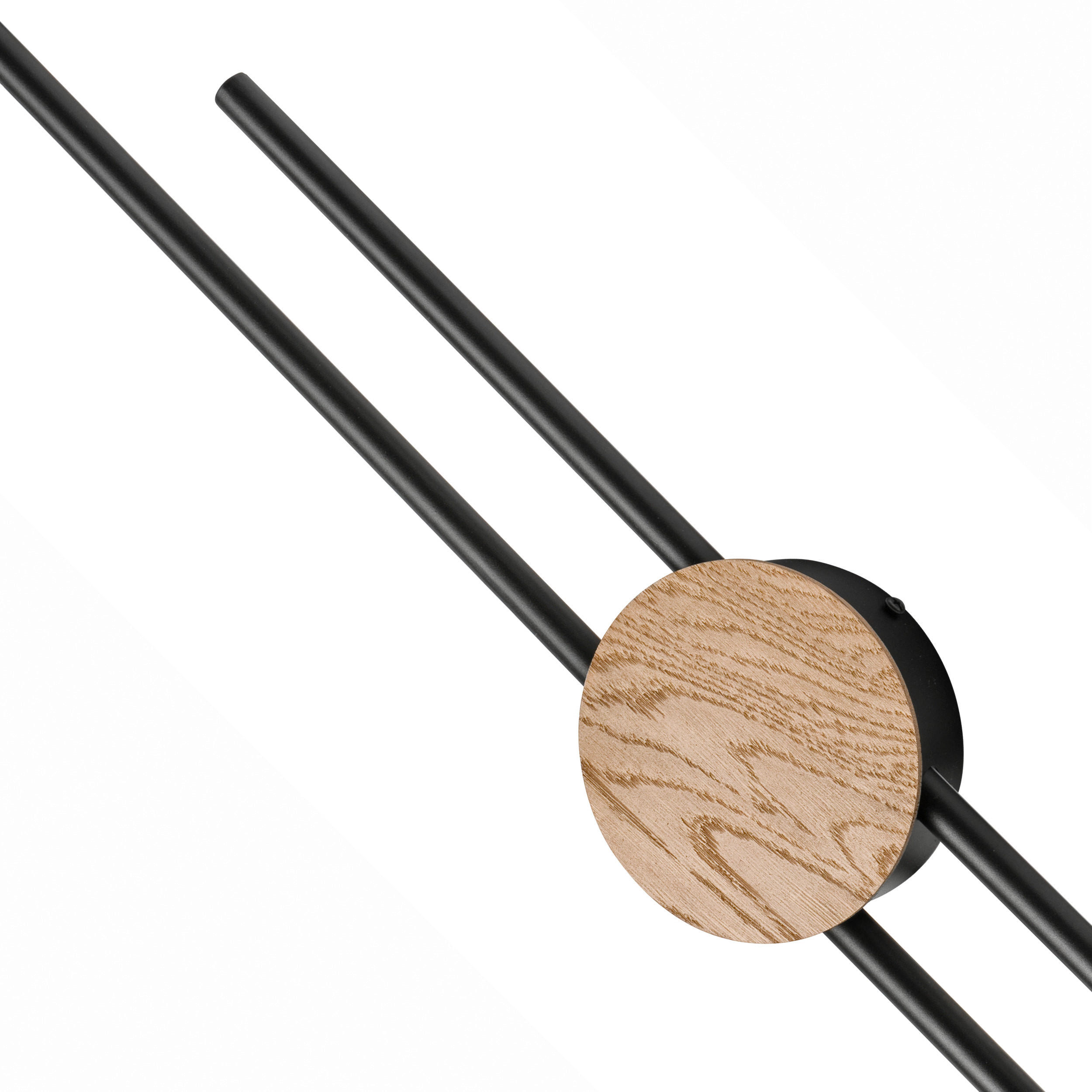 Lamkur LED-Wandleuchte Chrom PVC Stahl B/H/L: ca. 12x80x12 cm Longo - Chrom (12,00/12,00/80,00cm) - Lamkur