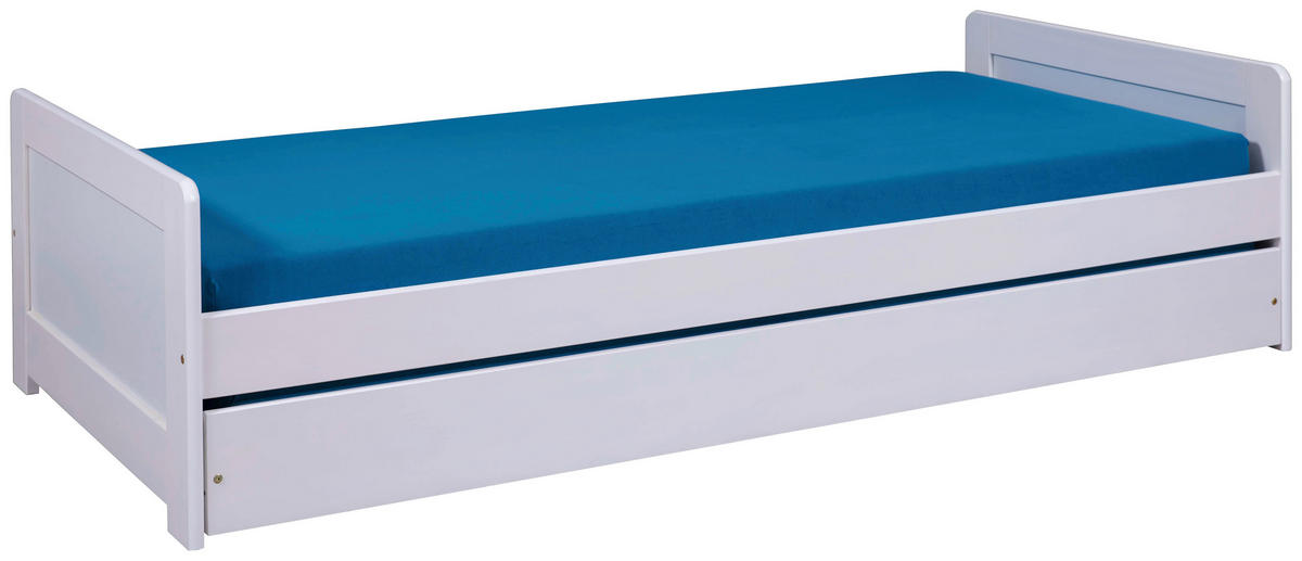 Funktionsliege Surf weiß Liegefläche B/L: ca. 90x200 cm Surf - weiß (96,00/53,00/209,00cm)