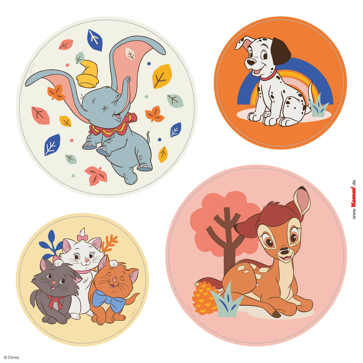 Komar Fenstersticker Better Together  Better Together B/L: ca. 30x30 cm Better Together - (30,00/30,00cm) - Komar