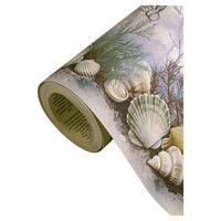 A.S.Création Bordüre blau beige B/H/D: ca. 17x500x6,8 cm Bordüre_selbstklebend - beige/blau (6,80/500,00cm) - A.S.Creation