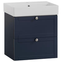 Waschbeckenunterschrank Jesper blau dunkel B/H/T: ca. 50x57x40 cm Jesper - blau (50,00/57,00/40,00cm) - Möbelpartner