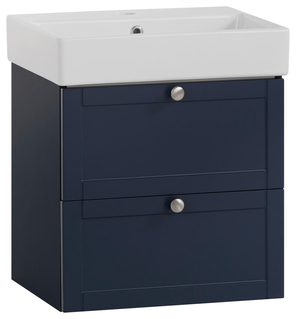 Waschbeckenunterschrank Jesper blau dunkel B/H/T: ca. 50x57x40 cm Jesper - blau (50,00/57,00/40,00cm) - Möbelpartner