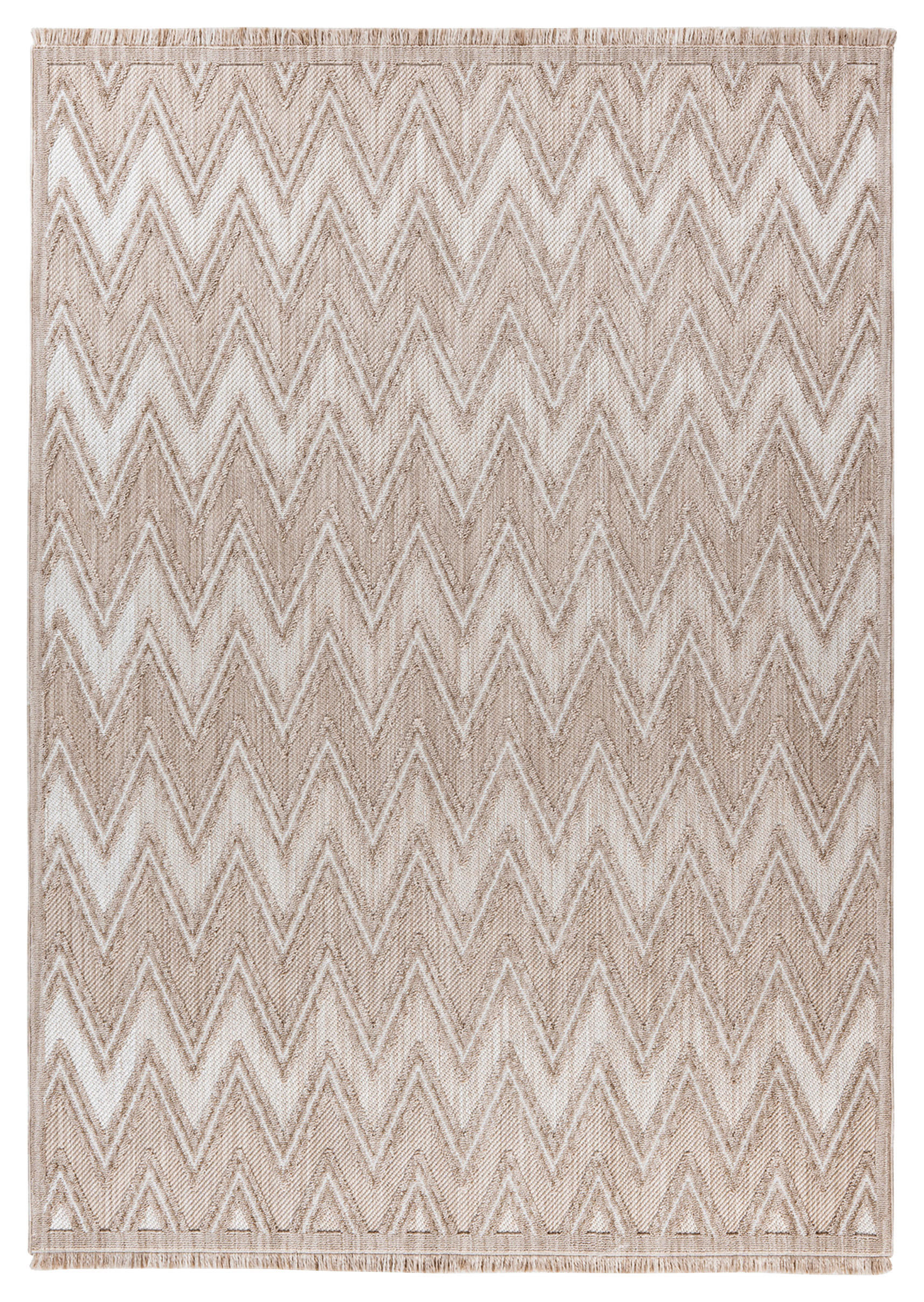 360Living Teppich Sarai beige B/L: ca. 160x230 cm Sarai - beige (160,00/230,00cm) - 360Living