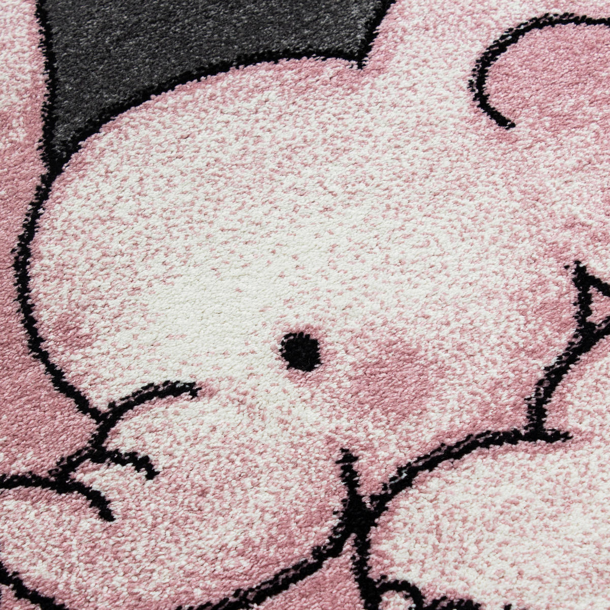 Ayyildiz Teppich KIDS pink B/L: ca. 80x150 cm KIDS - pink (80,00/150,00cm) - Ayyildiz