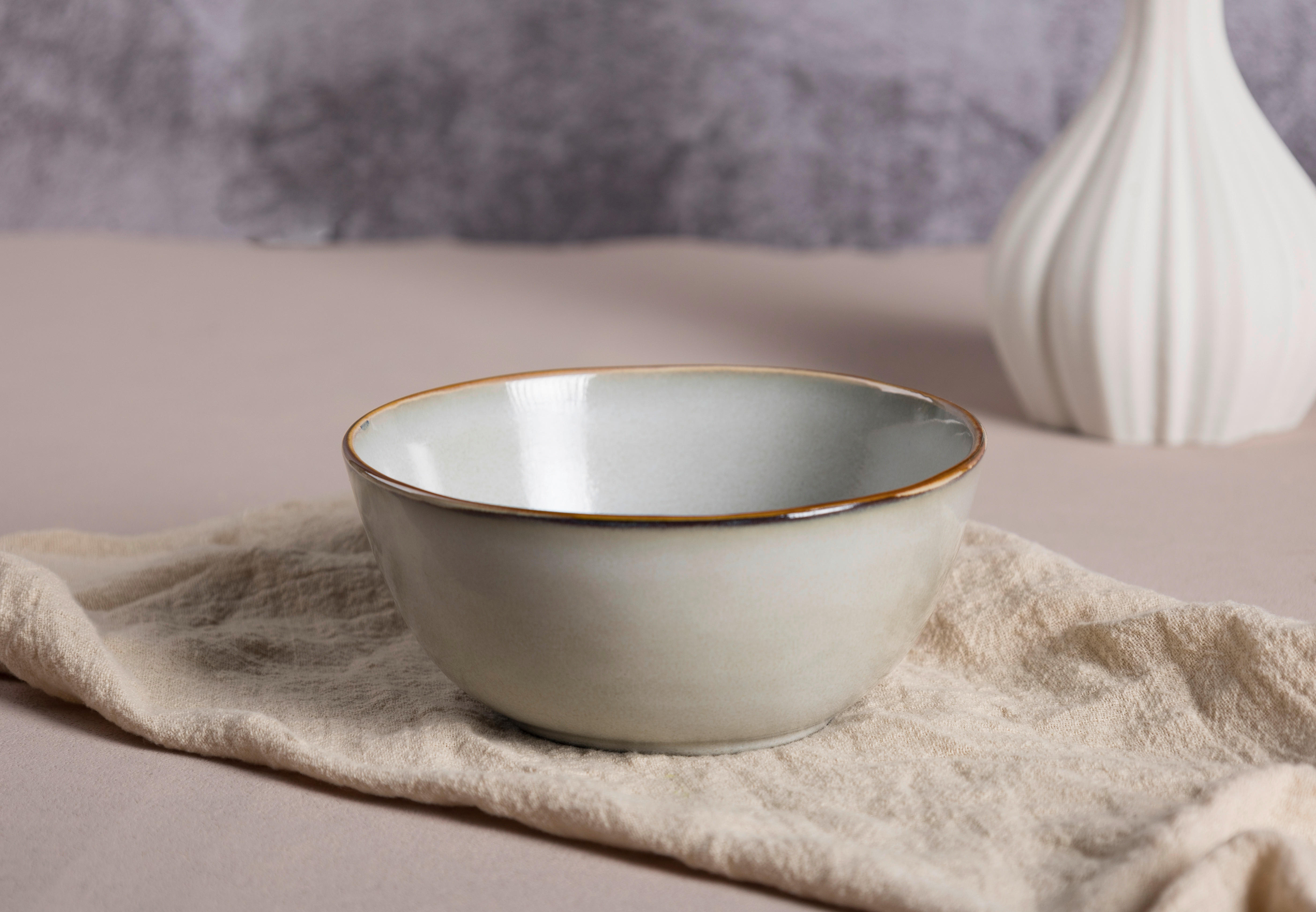 Schale beige Steinzeug D: ca. 15,2 cm Schale_Organic - beige (15,20cm)