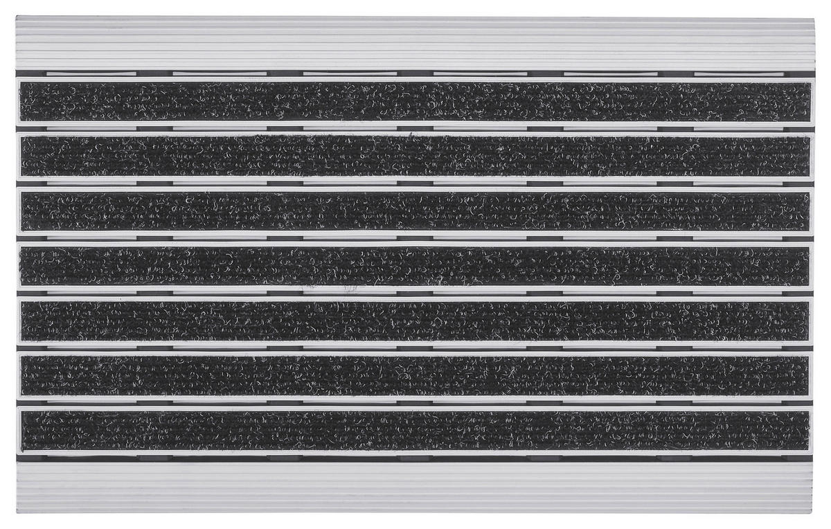 Fußmatte ProfiClean silber B/L: ca. 70x44 cm ProfiClean - silber (70,00/44,00cm)