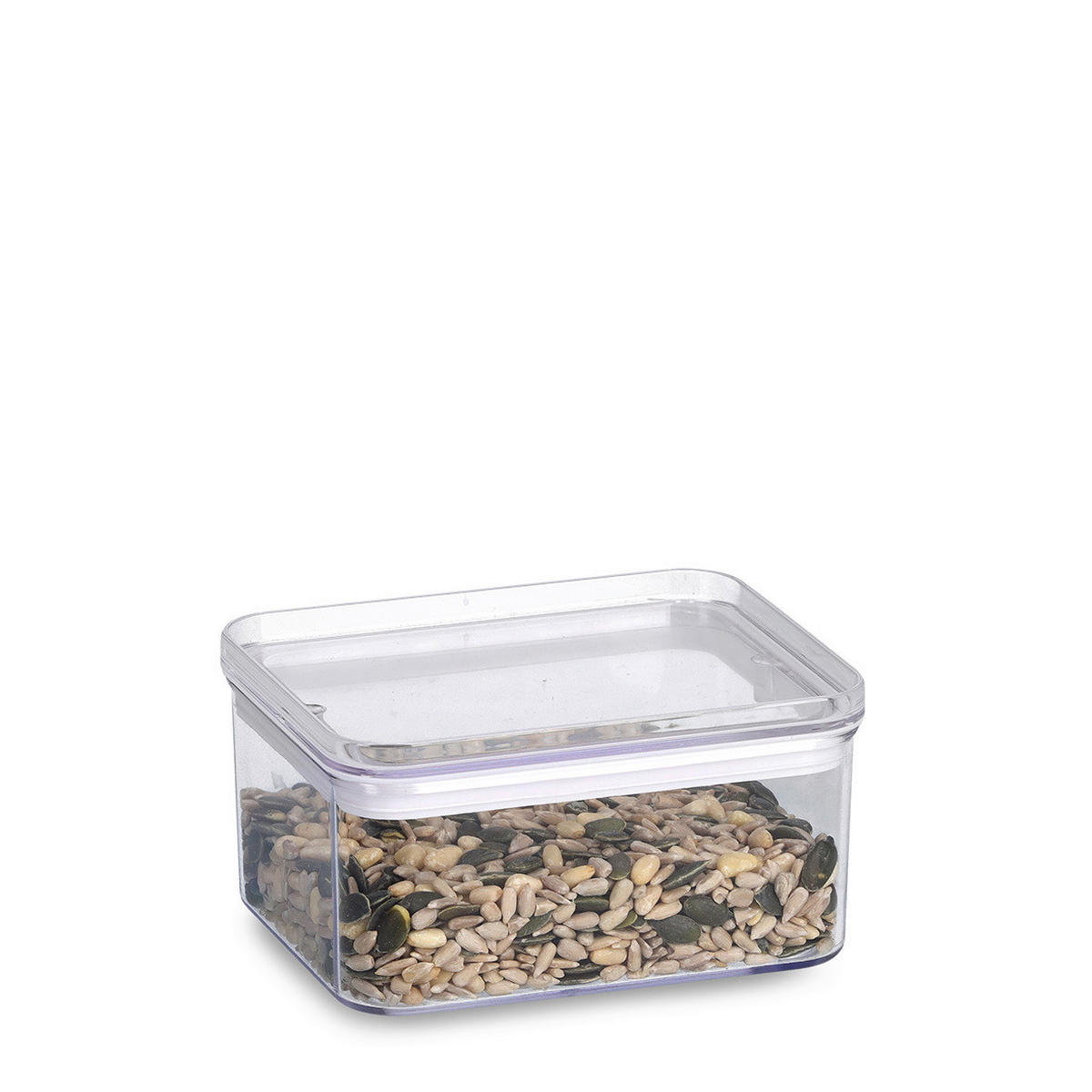 Zeller Vorratsdosen-Set transparent B/H/L: ca. 10,4x18,5x12,8 cm Vorratsdosen-Set_3-tlg. - transparent (12,80/10,40/18,50cm) - Zeller