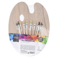 Pinsel-Set B/H/L: ca. 16x2x17 cm Pinselset_12tlg. - (17,00/16,00/2,00cm)