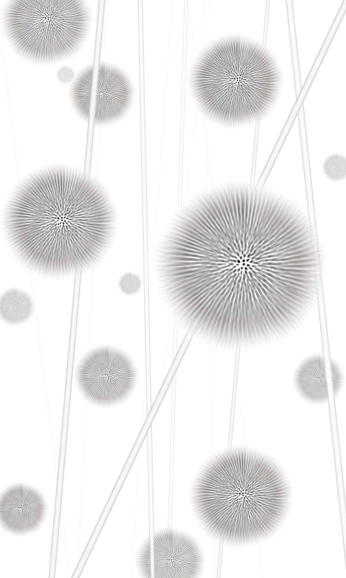 Komar Fototapete Allium B/L: ca. 150x250 cm Allium - (150,00/250,00cm) - Komar