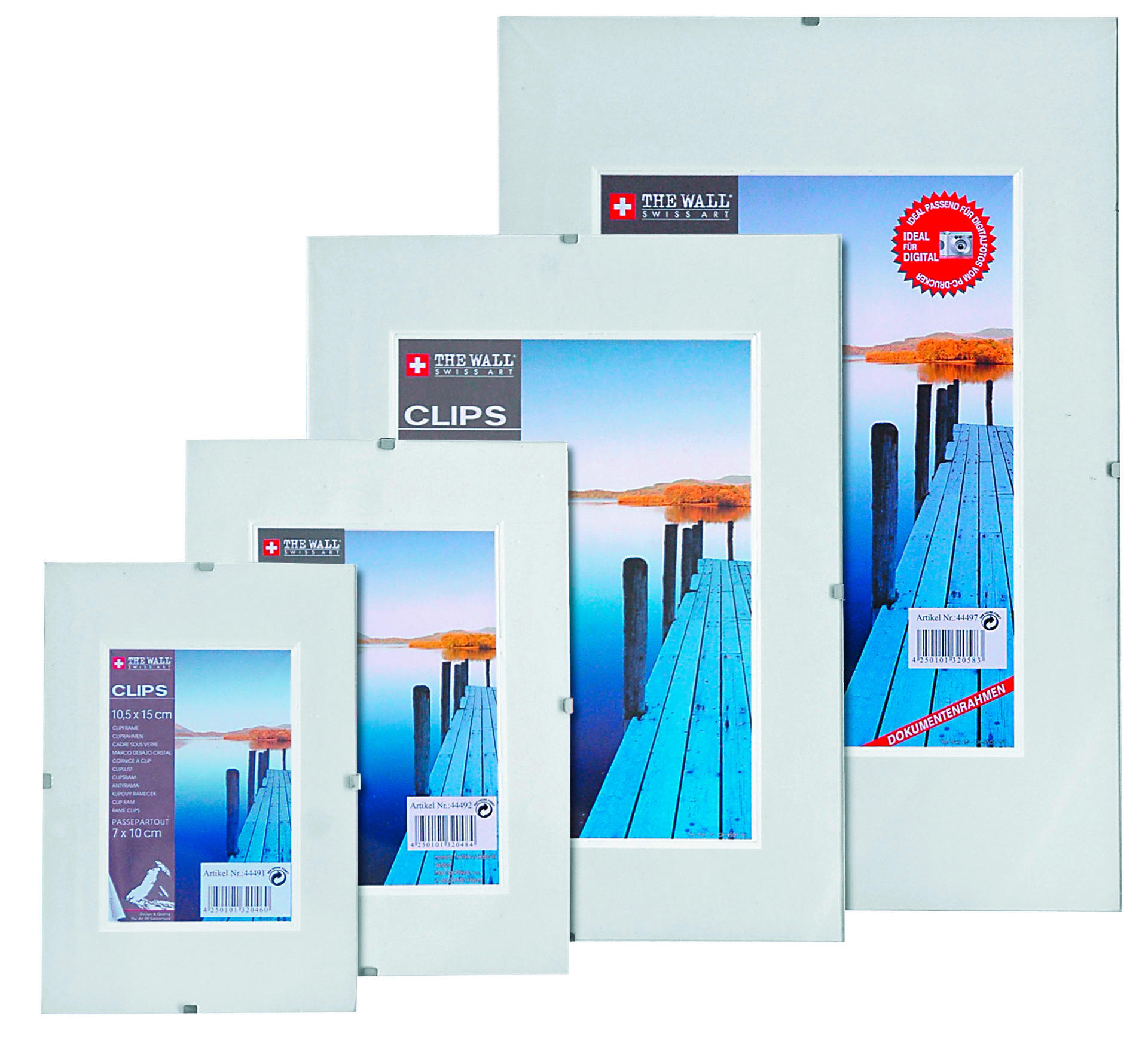 Thumbnail - The Wall Cliprahmen Glas B/L: ca. 13,5x18,5 cm