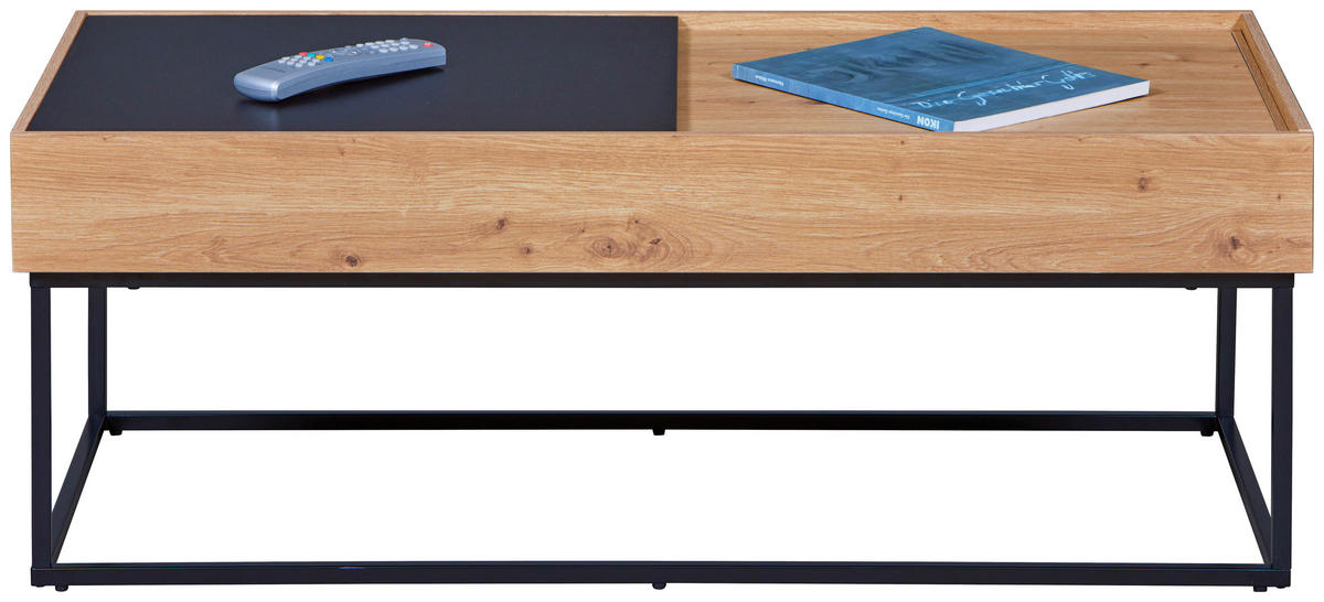 Couchtisch Filora Eiche beschichtet Optik B/H/L: ca. 50x40x110 cm Filora - Eiche (110,00/50,00/40,00cm) - Inter Link