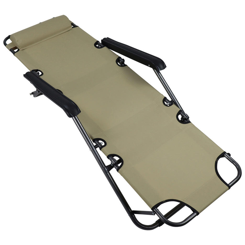 VCM Relaxliege Maltosa creme Textilene... VCM Relaxliege Maltosa creme Textilene...