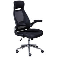 Drehstuhl XL Tecwork schwarz Textil XL Tecwork - schwarz (65,00/68,00/114,00cm) - Inter Link