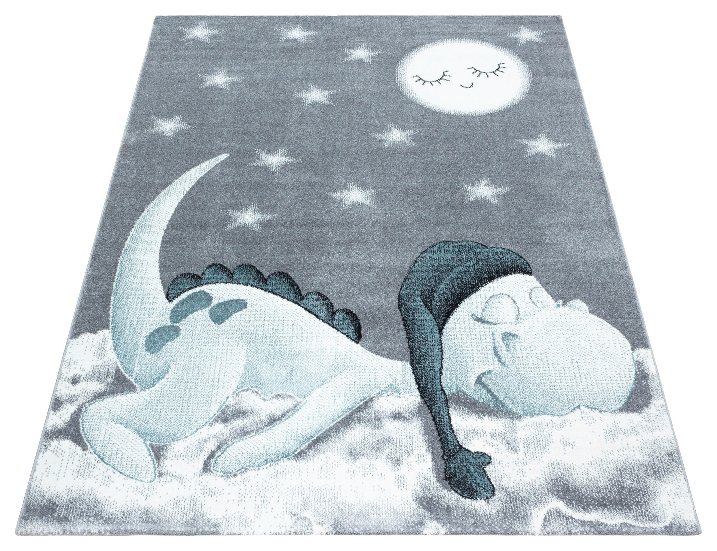 Ayyildiz Teppich BAMBI blau B/L: ca. 80x150 cm BAMBI - blau (80,00/150,00cm) - Ayyildiz
