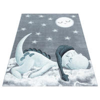 Ayyildiz Teppich BAMBI blau B/L: ca. 140x200 cm BAMBI - blau (140,00/200,00cm) - Ayyildiz
