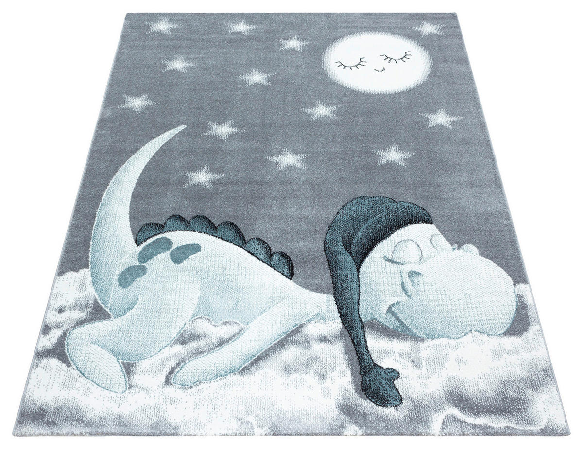 Ayyildiz Teppich BAMBI blau B/L: ca. 140x200 cm BAMBI - blau (140,00/200,00cm) - Ayyildiz