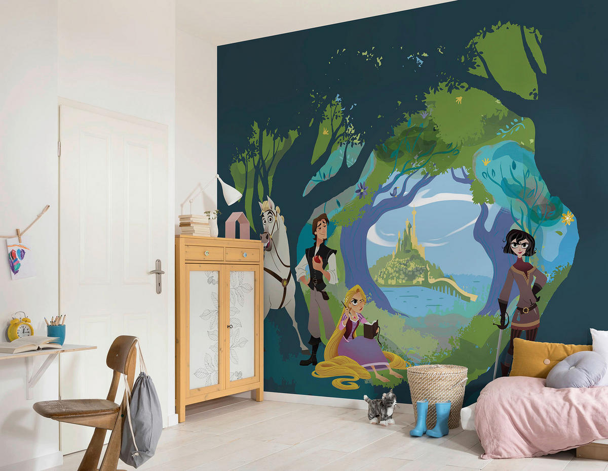 Komar Fototapete Tangled IADX7-001 B/H: ca. 350x280 cm Tangled IADX7-001 - (350,00/280,00cm) - Komar