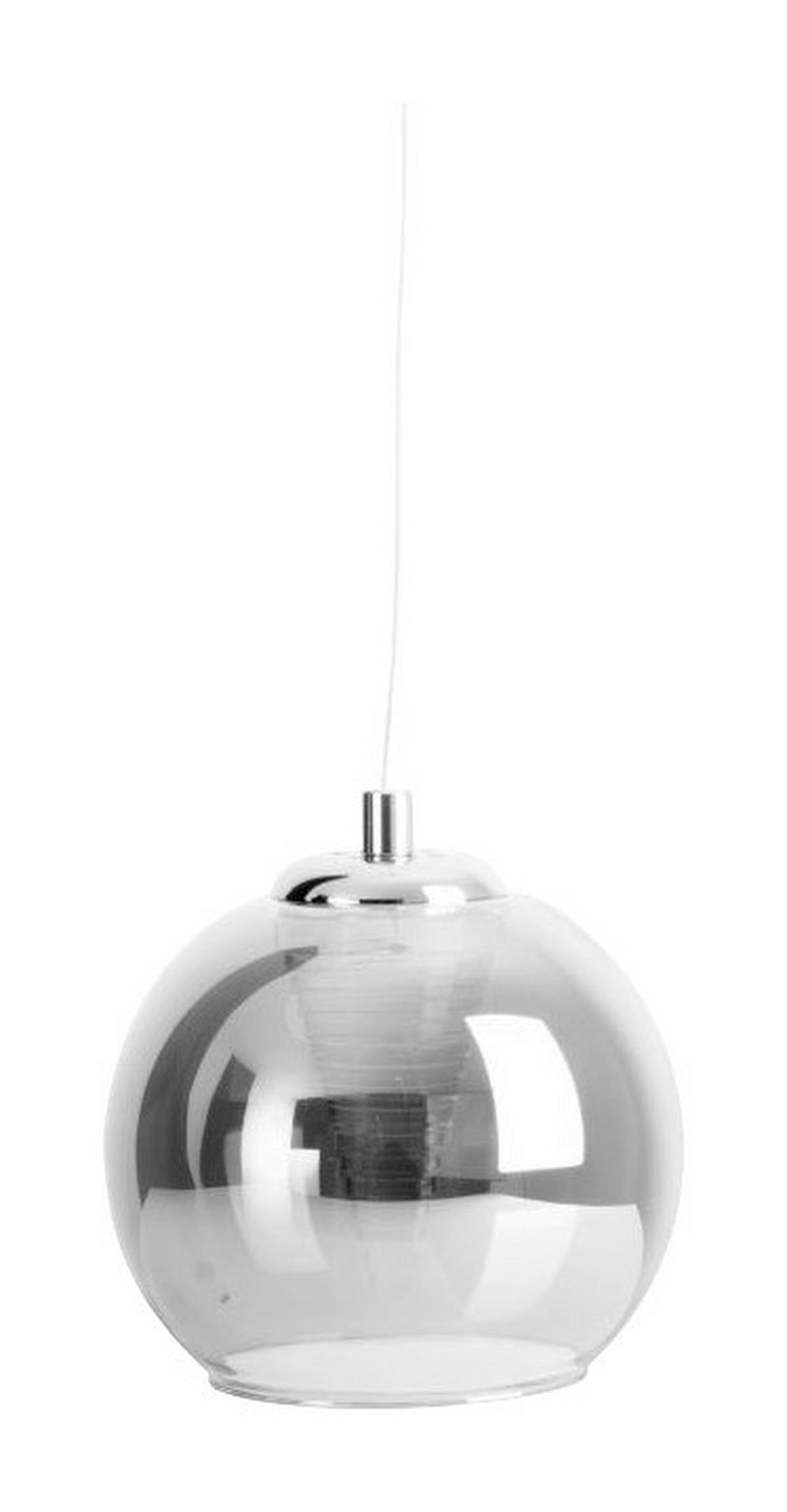 Näve Leuchten LED Pendelleuchte NV6104197 anthrazit klar Metall Glas B/H/T/D: ca. 14,5x12,2x14,5x14,5 cm null 1 Brennstellen Vaso - klar/anthrazit (14,50/12,20/14,50cm) - Näve Leuchten