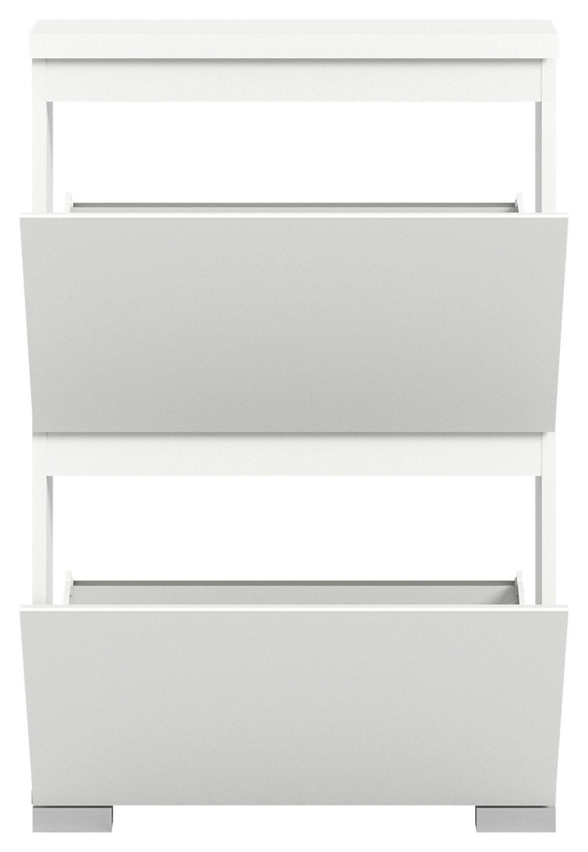 Schuhschrank Shoelove weiß B/H/T: ca. 60x88x18 cm Shoelove - weiß (60,00/88,00/18,00cm) - xonox.home