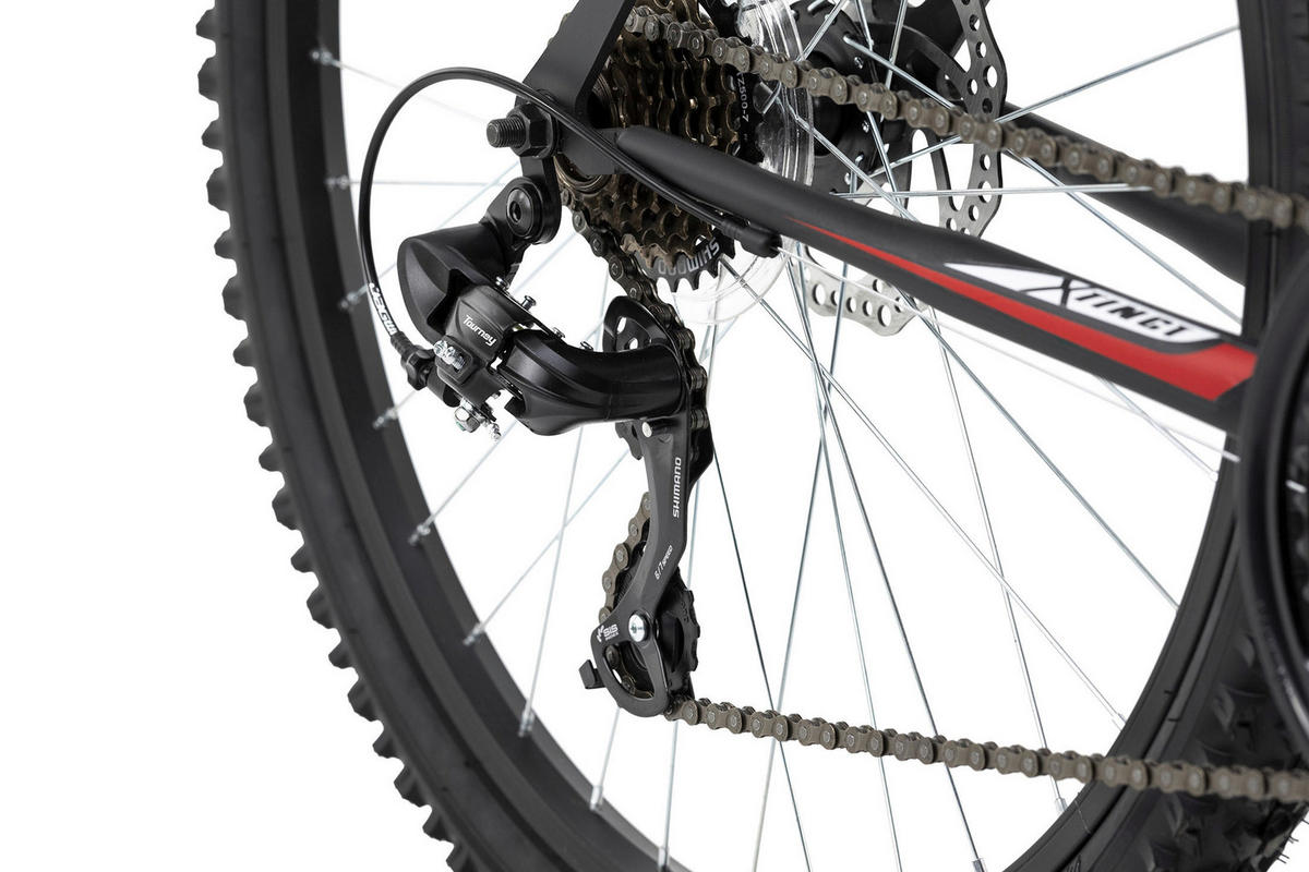 KS-Cycling Mountain-Bike Xtinct schwarz ca. 26 Zoll Xtinct - rot/schwarz - KS-Cycling