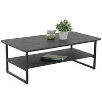 Couchtisch Holger grau B/H/T: ca. 110x40x60 cm Holger - schwarz/grau (110,00/40,00/60,00cm)