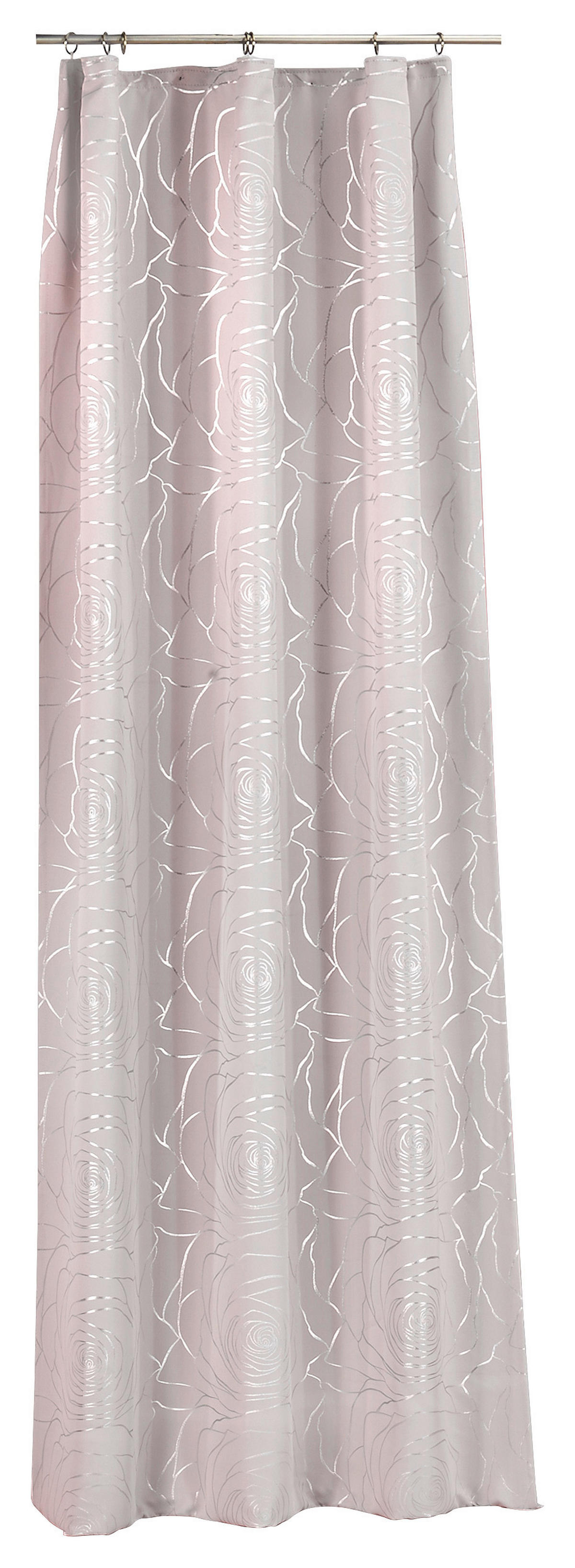 Home Essential Verdunklungsvorhang Roses silber B/L: ca. 140x245 cm Roses - silber (140,00/245,00cm) - Home Essential