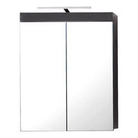 Spiegelschrank Amanda B/H/T: ca. 60x77x17 cm Amanda - grau (60,00/77,00/17,00cm)