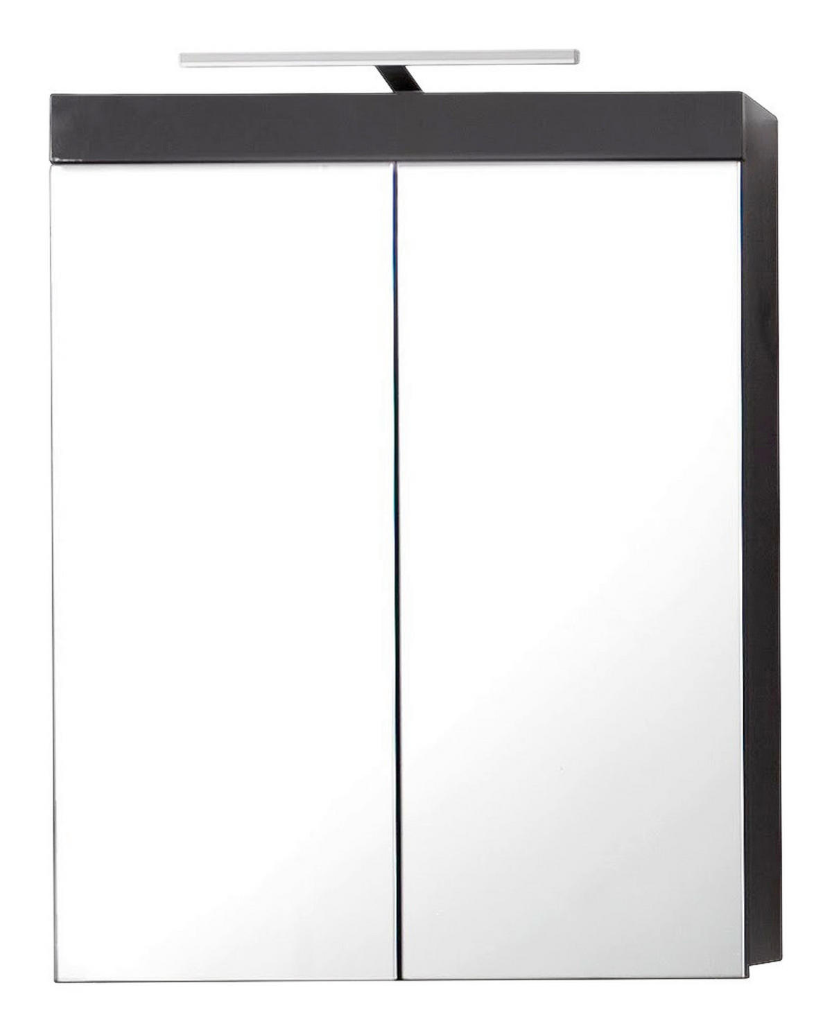 Spiegelschrank Amanda B/H/T: ca. 60x77x17 cm Amanda - grau (60,00/77,00/17,00cm)