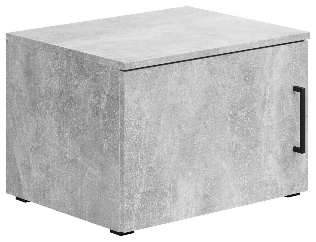 Aufsatz Multi-Stauraum Typ 53 Beton Optik B/H/T: ca. 50x35x40 cm Multi-Stauraum Typ 53 - Beton (50,00/35,00/40,00cm)