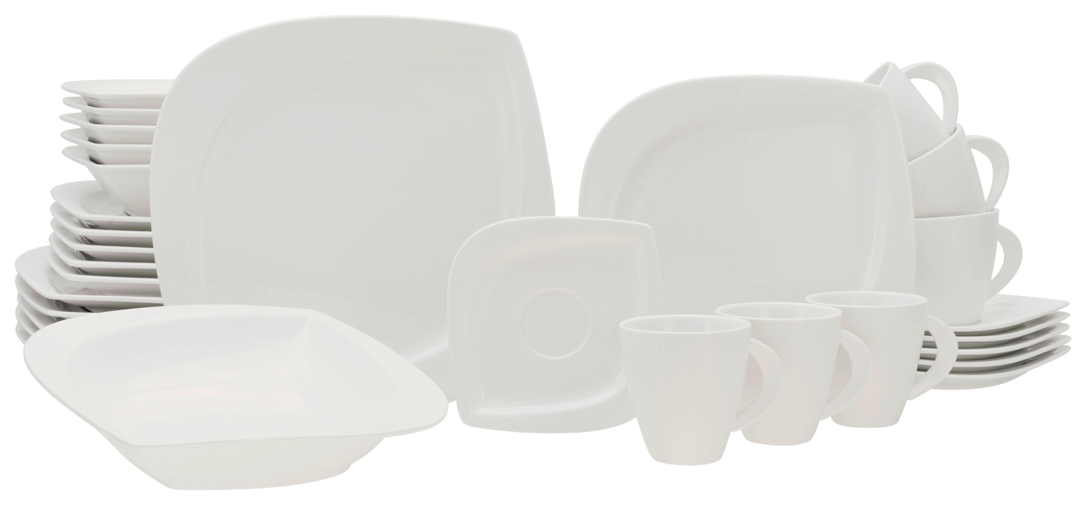 CreaTable Kombiservice Melbourne Melbourne - weiß - CreaTable