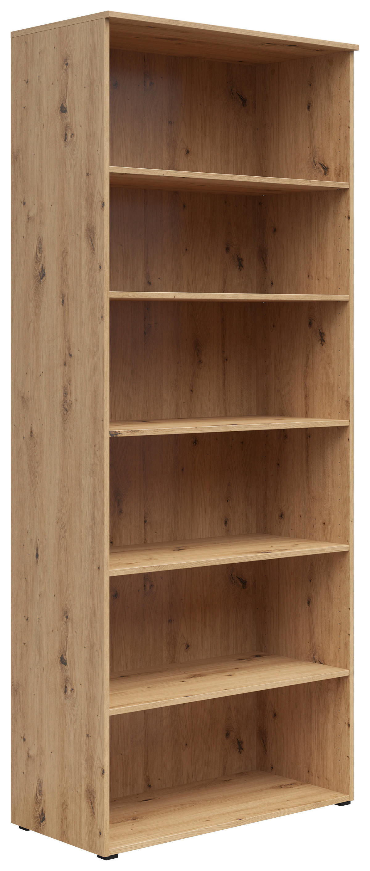 Regal Multi-Stauraum Typ 36 Eiche Artisan Nachbildung B/H/T: ca. 80x195x40 cm Multi-Stauraum Typ 36 - Eiche (80,00/195,00/40,00cm)