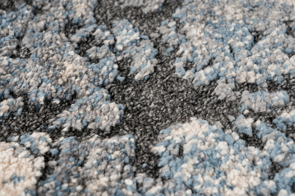 Obsession Teppich My Bologna blau B/L: ca. 200x290 cm My Bologna - blau (200,00/290,00cm) - Obsession