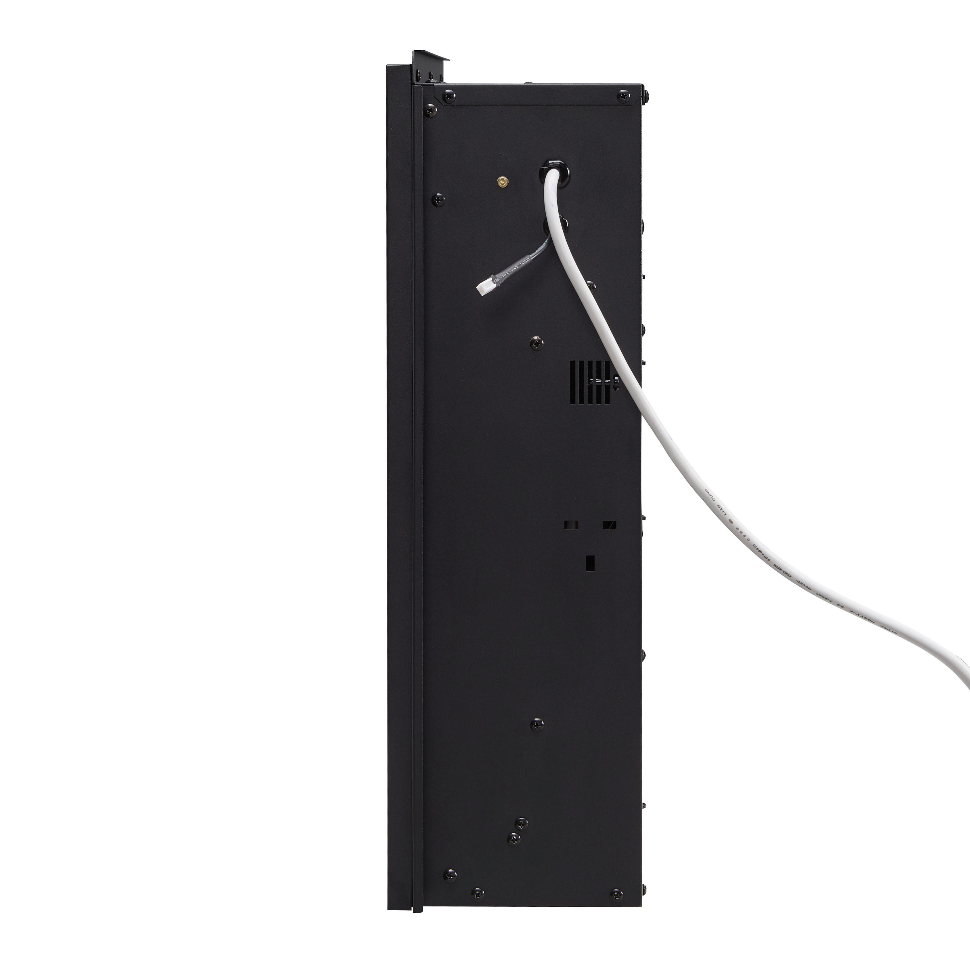 Balderia Elektrischer Kamin Elektrischer-Kamin Pandora hellbraun MDF Metall B/H/T: ca. 89x88,3x25 cm ca. 2000 W El.-Kamin Pandora EF374A-MT374B-NO - hellbraun (89,00/88,30/25,00cm) - Balderia