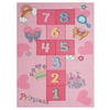 Merinos Teppich Happy Kids pink B/L: ca. 120x160 cm Happy Kids - pink (120,00/160,00cm) - Merinos