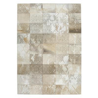 Kayoom Kurzflorteppich Cobra 343 beige B/L: ca. 200x300 cm Cobra 343 - beige (200,00/300,00cm) - Kayoom